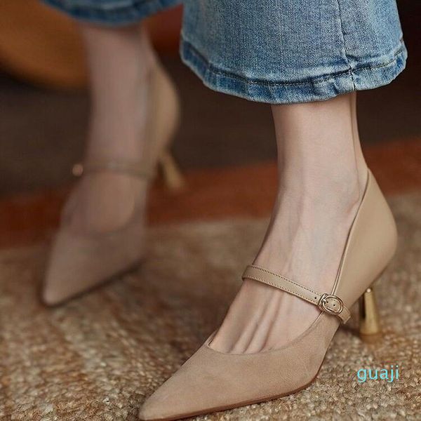 

dress shoes vintage mary jane women black high heels fashion spring autumn