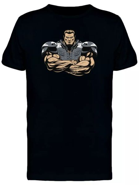 

American Footballer Equipment Men's Tee -Image by Shutterstock, White;black