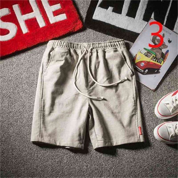 

pocket large size pants casual five men's shorts summer beach 210420, White;black
