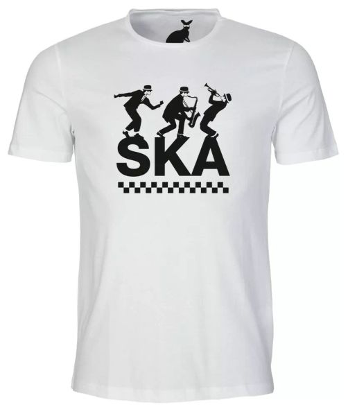 

ska band group mens t shirt two 2 beat specials rude boy the madness music love, White;black