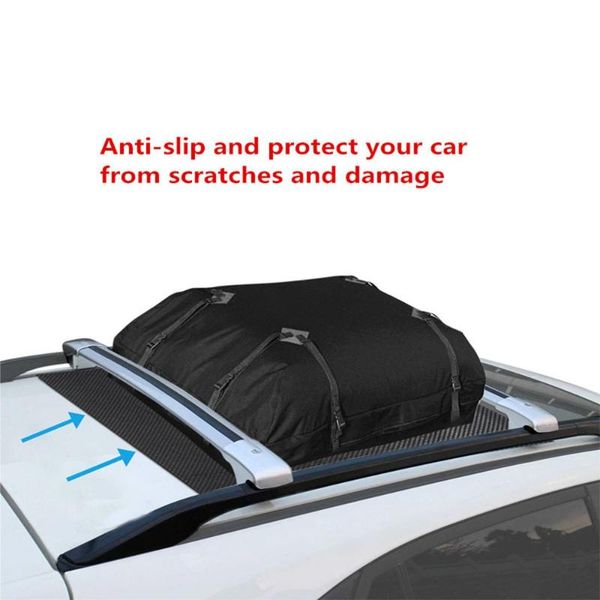 

anti-slip mats j car roof cargo bag non-slip shockproof protective grid mat size 100*90cm