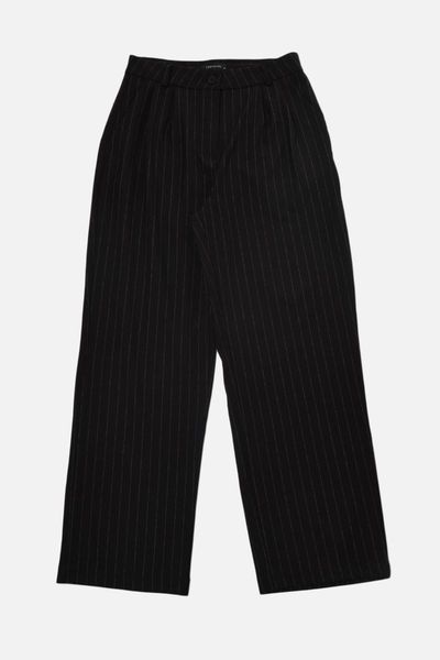 

women's pants & capris trendyol flare twoaw22pl0435, Black;white