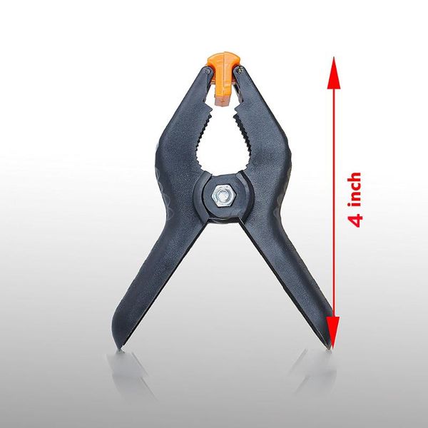

pcs 4 inch clamps pography background stand holder mobile phone repair spring clips large heavy duty plastic cell repairing tools