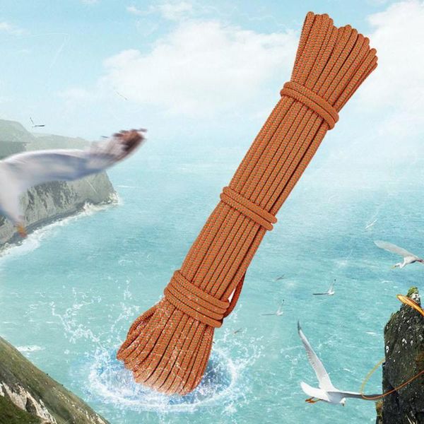 

outdoor gadgets soft and full polyester mountaineering supplies climbing rope for survival