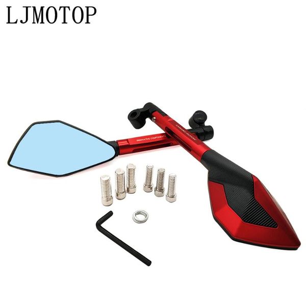 

motorcycle mirrors for r1200s r1200st s1000r s1000rr s1000xr f18/b22h c600sport moto side rearview mirrorscnc aluminum