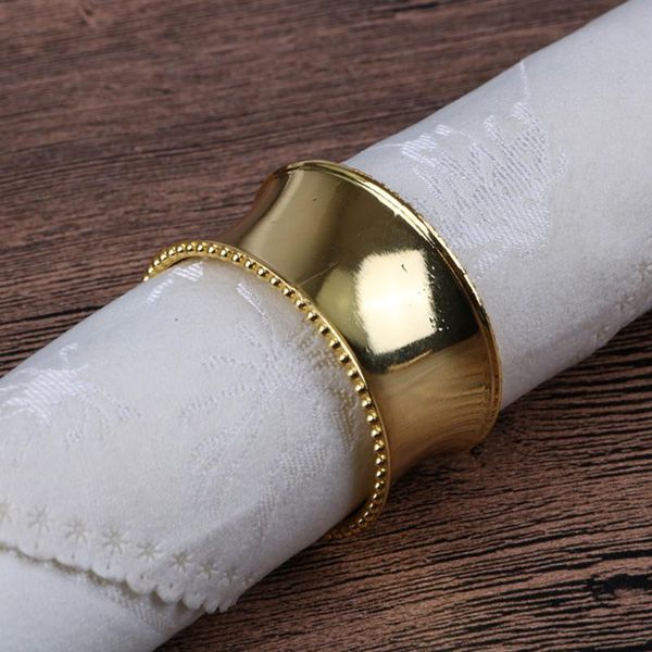 

napkin rings 5pcs modern serviette alloy holder west dinner towel ring party decoration table accessories