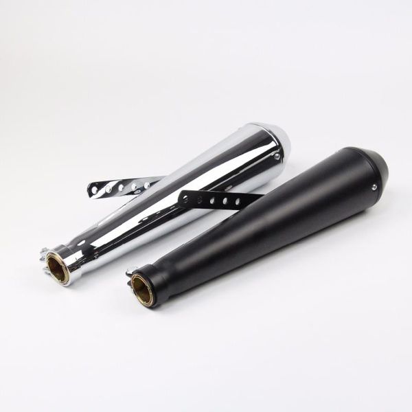 

motorcycle exhaust system 440mm muffler antiqued vintage fashion electroplating & paint piper 38/40/43/45mm