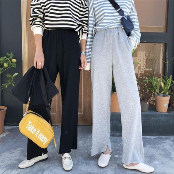 

women's pants & capris, Black;white