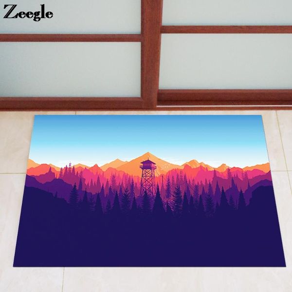 

carpets painted doormat absorbent living room carpet watercolor floor mat bedroom door anti slip shower foot rug