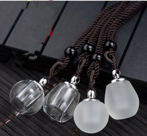 

storage bottles & jars 10pcs pendant can be opened small glass bottle men and women portable