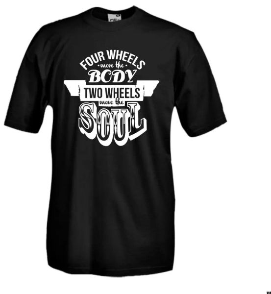 

j913 mesh four wheels move the body two soul t-shirt motor style, White;black