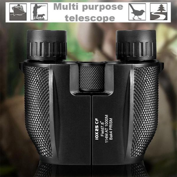 

telescope & binoculars high magnification definition 10x25 low light night vision mini portable outdoor