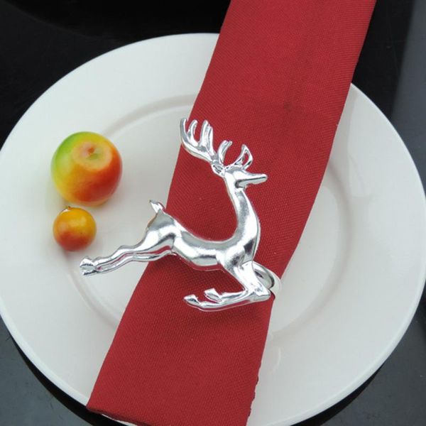 

napkin rings christmas santa claus ring table decor holder for dinner