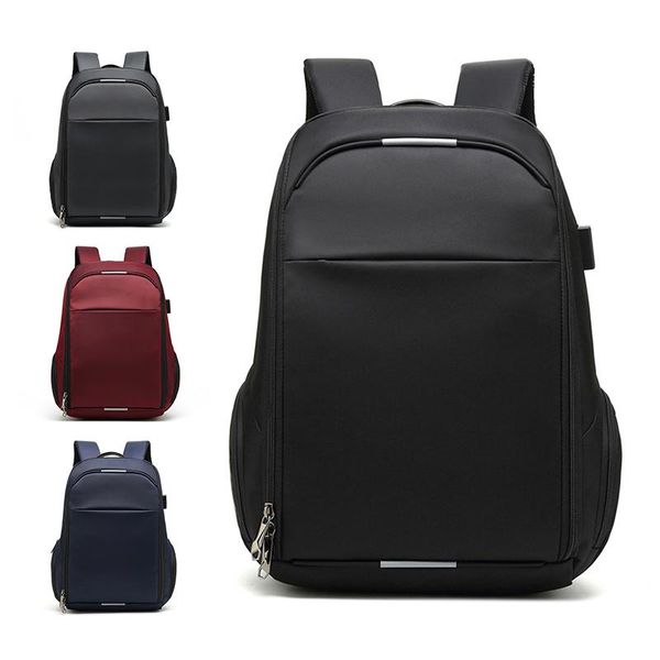 

backpack casual laplarge capacity computer bag waterproof travel daypack with usb charge port for college durable mochila