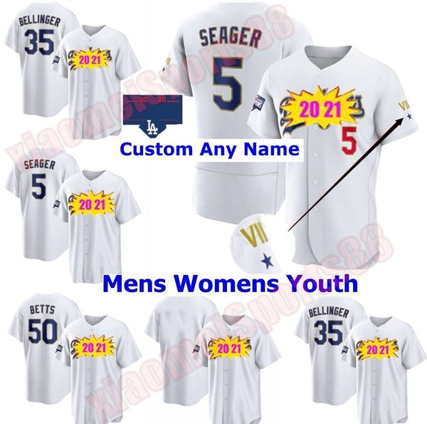 

2021 Men Women kids youth Mookie Bett Baseball jerseys Cody Bellinger Justin Turner Max Muncy Clayton Kershaw Enrique Hernandez jersey, Blue;black