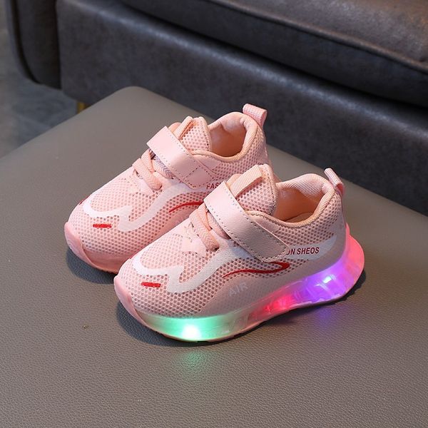

70% off factory online children's sports shoes 2021 autumn new breathable mesh men's and women's middle small children's, Black