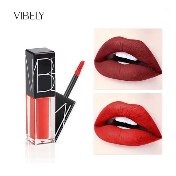 

color special matte velvet liquid lipstick long lasting lip gloss non-fading glaze tint bast brand makeup cosmet1