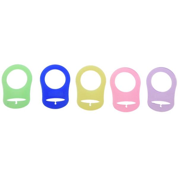 

pacifiers# silicone pacifier clip ring tie of random color
