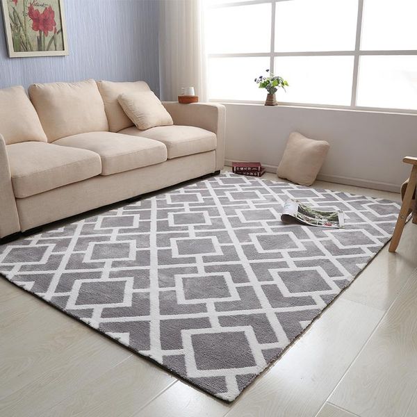 

carpets nordic geometric living room carpet sofa coffee table mat large home thick bedside modern concise bedroom rugs