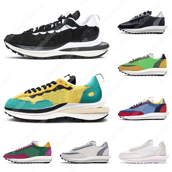 

breathable new vaporwaffle ld waffle men women running shoes trainers sail game royal black white string villain red mens outdoor sports sne