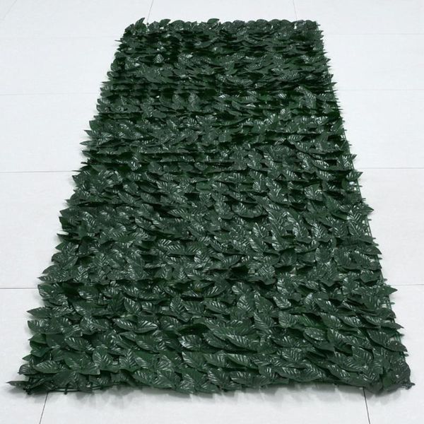 

fencing, trellis & gates privacy fence leaves panel landscaping garden screen 118x20inch balcony mesh backing outdoor decor artificial hedge
