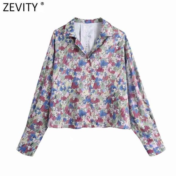 

women vintage flower print casual loose smock blouse office lady retro shirt chic business kimono blusas ls7713 210420, White