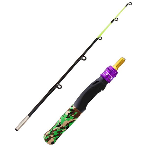 

boat fishing rods 61cm ice rod portable lightweight winter spinning pole tackle for kid