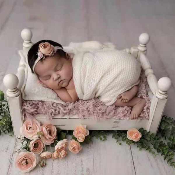 

baby cribs b2re born posing detachable mini bed po shooting props wooden crib for infant pograph
