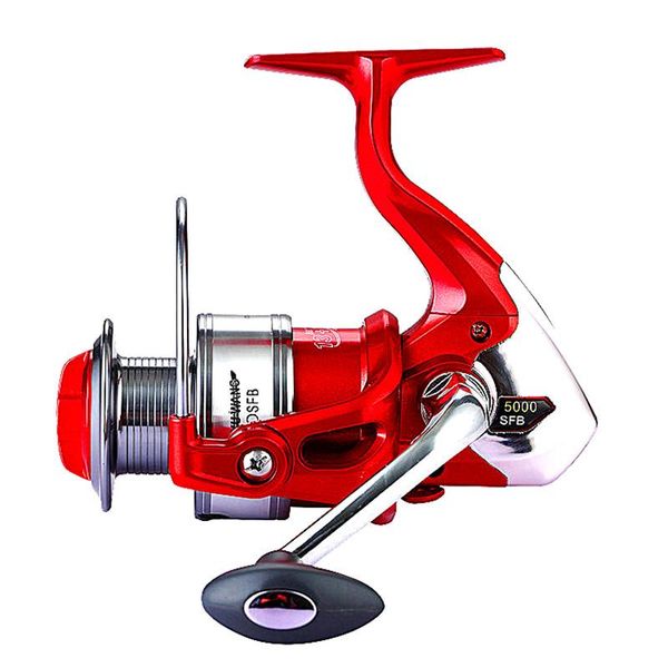 

baitcasting reels spinning fishing reel 13bb+ 1 bearing balls 1000-7000 series metal coil boat rock wheel right/left handed