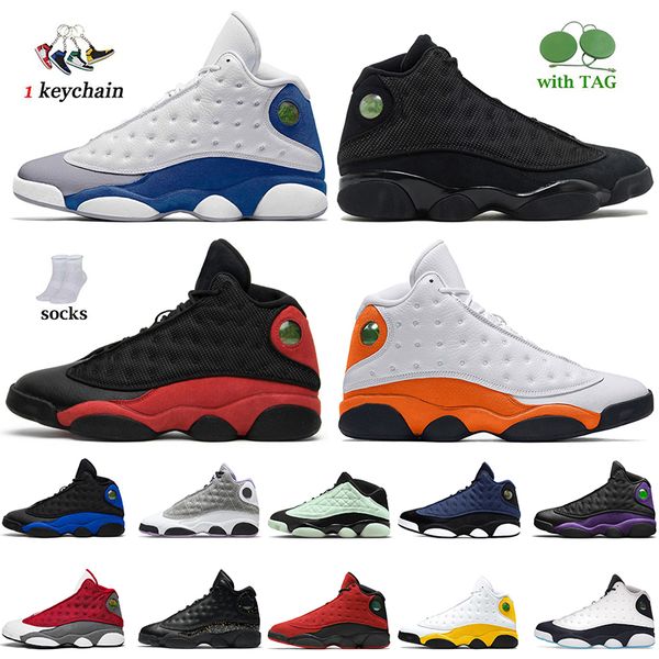 

outdoor sport basketball shoes jumpman 13 13s women mens trainers french blue court purple brave houndstooth university gold starfish with s