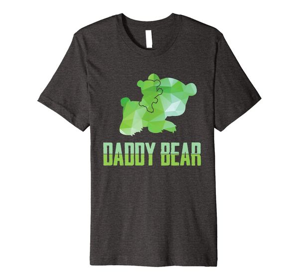 

daddy bear cute fathers day gift premium t-shirt, White;black