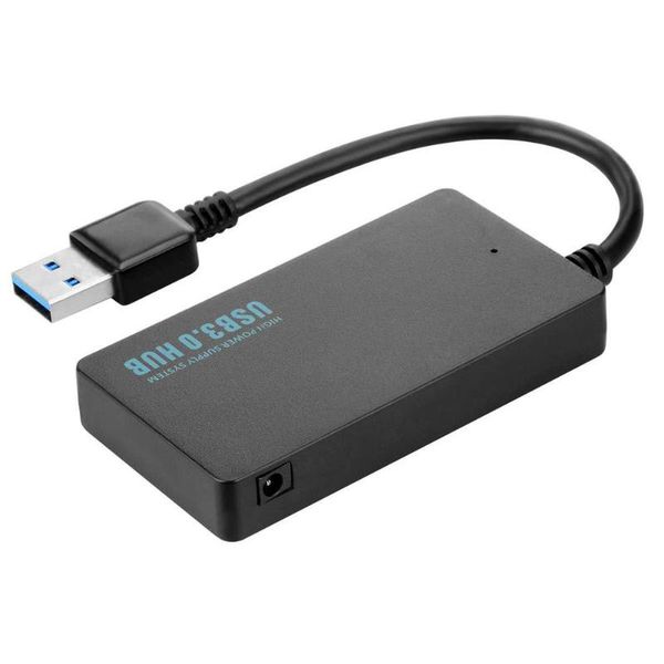 

hubs 4-port usb3.0 hub high speed adapter cable for multi-device computer laptop