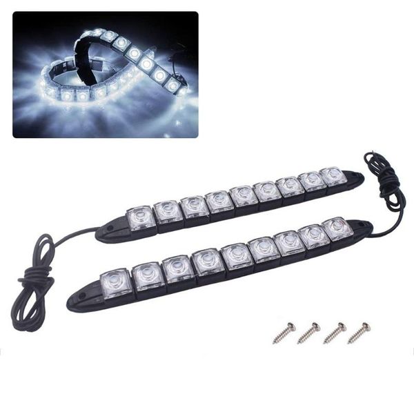 

rafts/inflatable boats 2pcs marine boat led strip lights kayak yacht navigation fishing deck ip67 waterproof my07 21 drop
