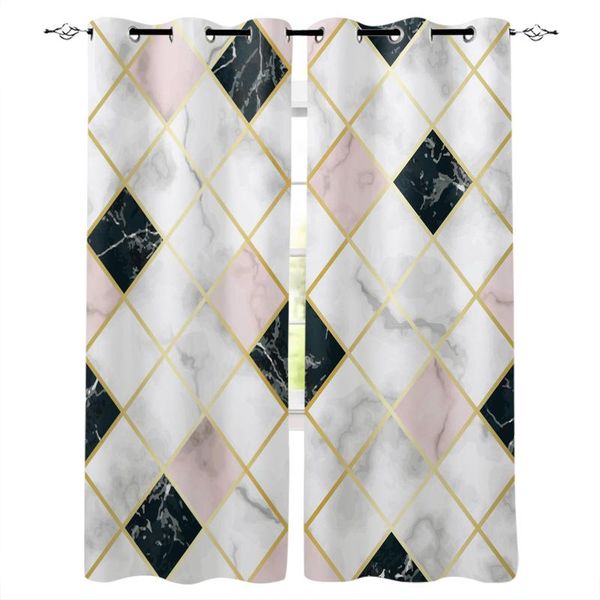 

cube marble colorful stone modern curtains for living room bedroom kitchen drapes window treatments curtain &