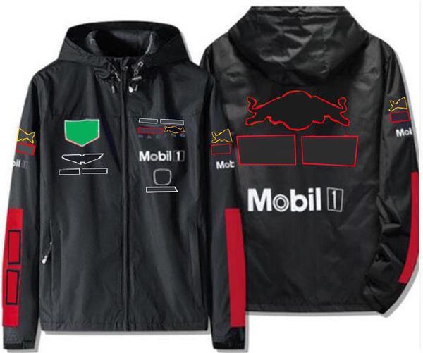 

f1 racing suit jacket and warm cotton men's overalls, Black;brown