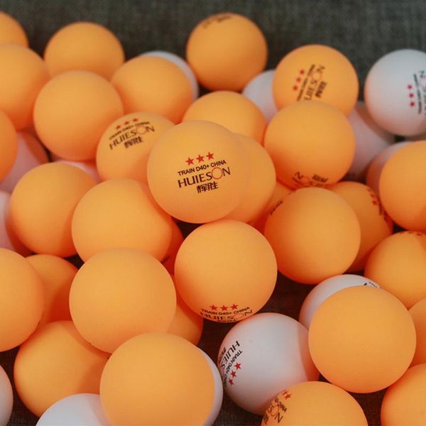 

10pcs/bag professional table tennis ball 40mm diameter 2.9g 3 star pong balls for competition training low pirce