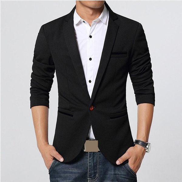 

men's suits & blazers mrmt 2021 brand spring and autumn season youth suit slim overcoat for male small outer wear clothing garment, White;black