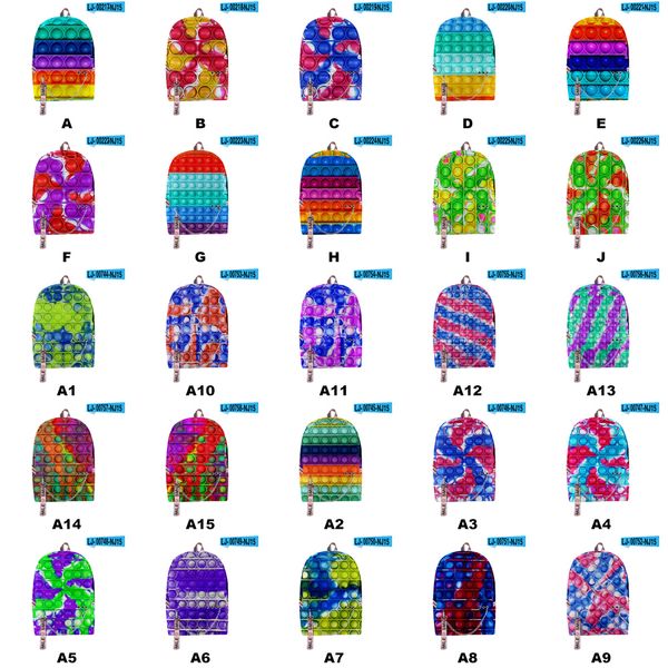 

3d digital printing rainbow backpack bags