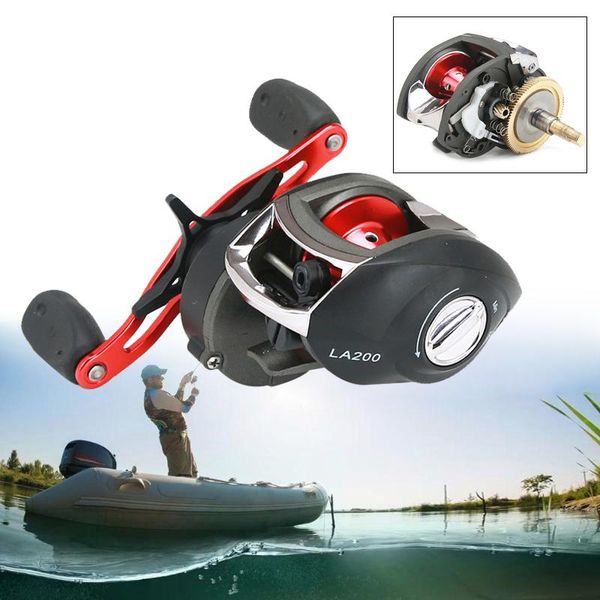 

high speed 8.1:1 12+1bb left right hand reel fishing reels metal dual brake bait casting baitcast baitcasting
