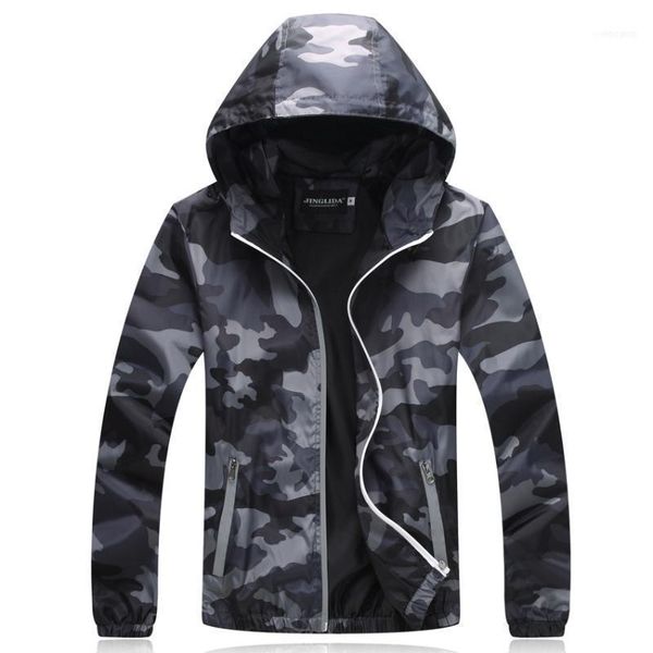 

men's jackets men's camouflage coats 2022 spring summer casual camo male army men outerwear slim j6t2151, Black;brown