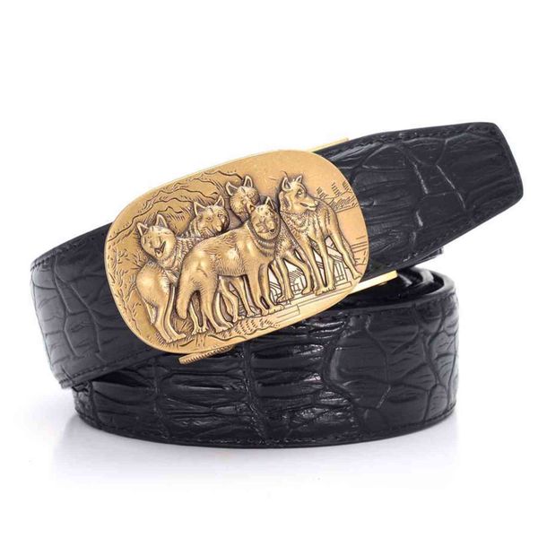 

belts mens automatic buckle belt, black, brown, width: 3.5cm, mens designer belt