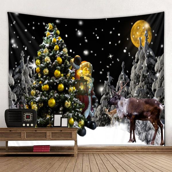 

tapestries christmas tapestry home decoration art wall hanging