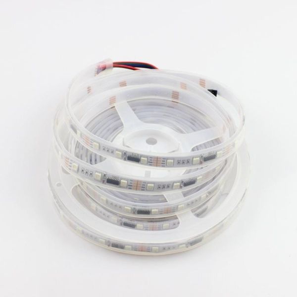 

strip light tube waterproof ip67 smd rgb tape flexible ribbon dc 5v 48leds 48ic/m pixel lights strips led