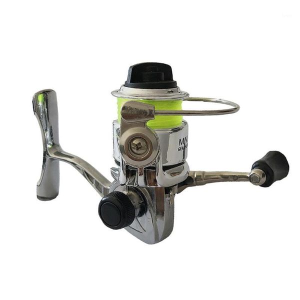 

baitcasting reels 100 type portable fishing spinning wheel metal body reel regular palm gear tools 4:3:1 2+1bb