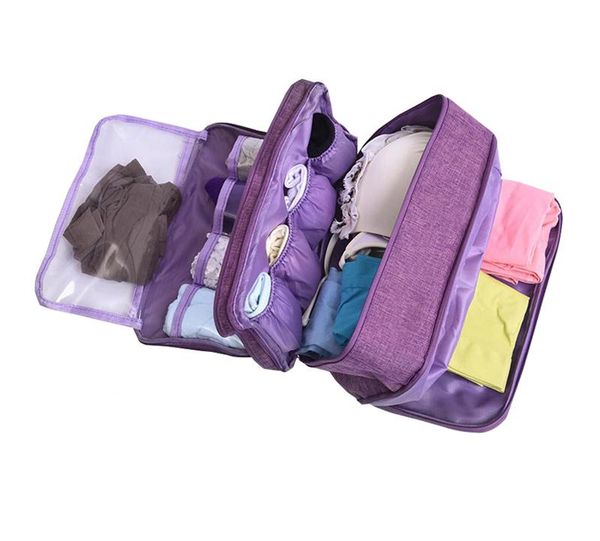 

storage bags portable bra underwear bag waterproof travel socks cosmetics drawer organizer wardrobe closet clothes