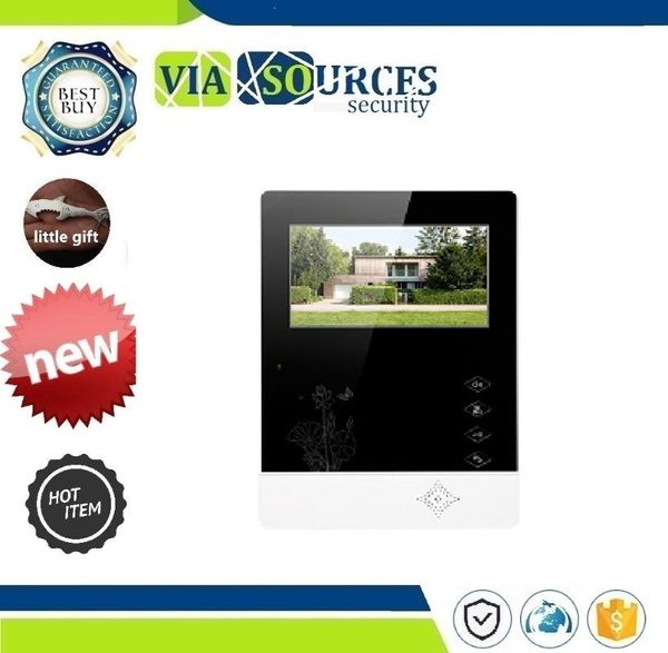 

for video door phone intercom system homsecur 4.3" tft lcd indoor monitor phones