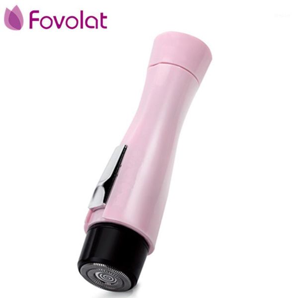 

razors & blades 1pcs mini portable lady epilator depilador shaving machine female hair removal clipper shaver painless bikini underarm razor