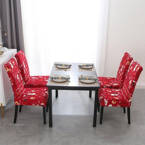 

chair covers modern stretch siamese banquet party slipcover printed cover christmas
