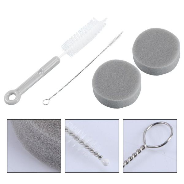 

cat bowls & feeders 1 set of water fountain cleaning brushes pet feeder gray