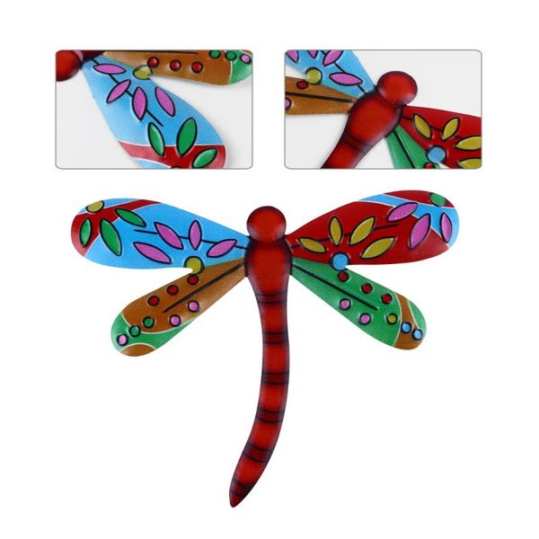 

garden decorations realistic dragonfly pendant wall art decor hanging decoration